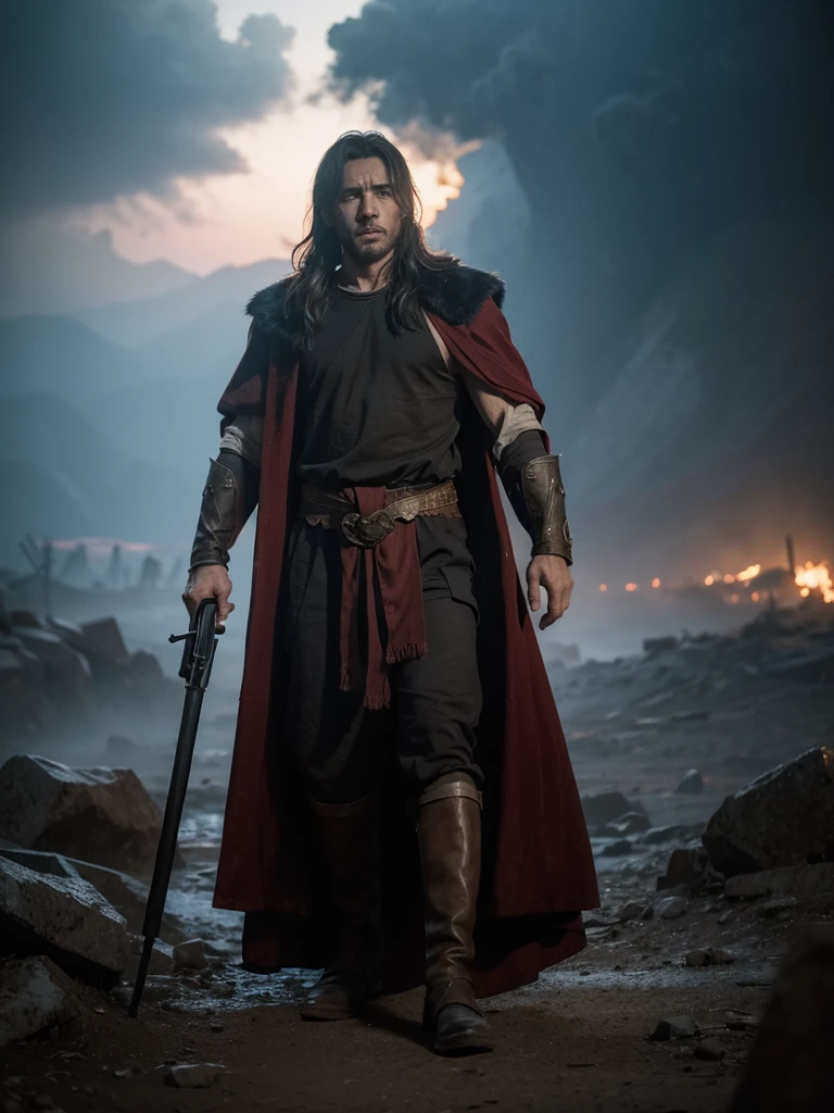 how the bible portrays the end times, cinematic, 4K