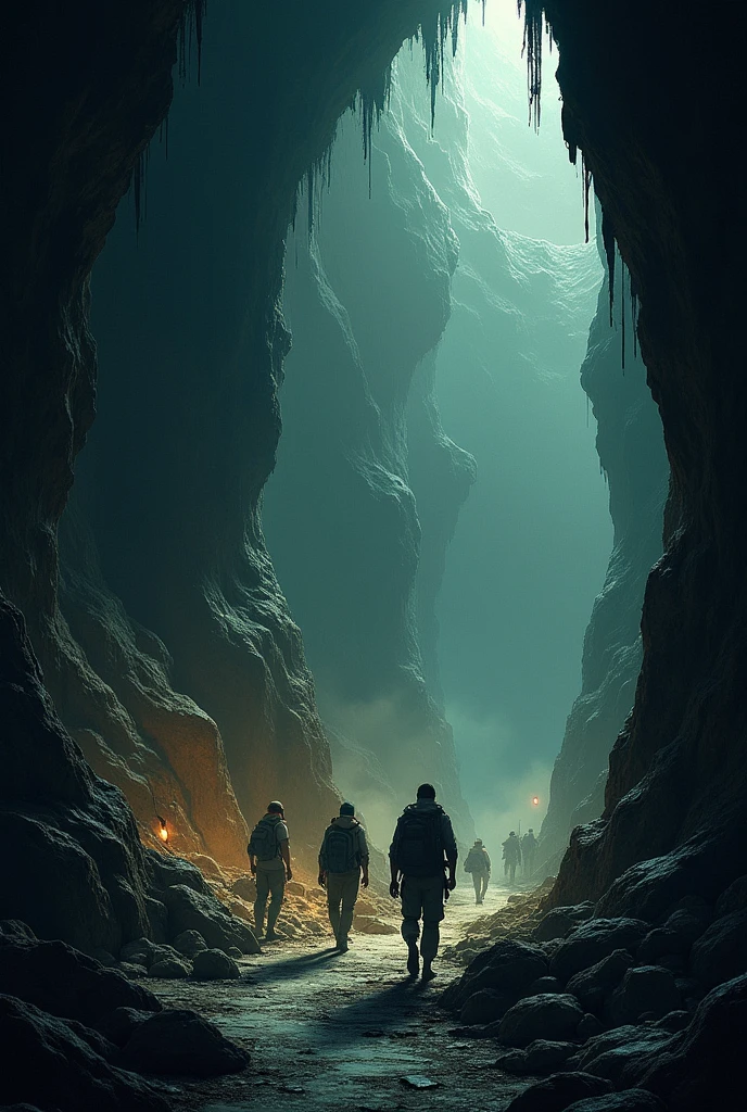 In a cave there are many very dangerous traps 
