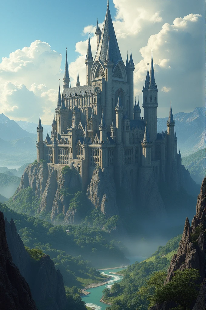 Create a giant castle with the name of meerab