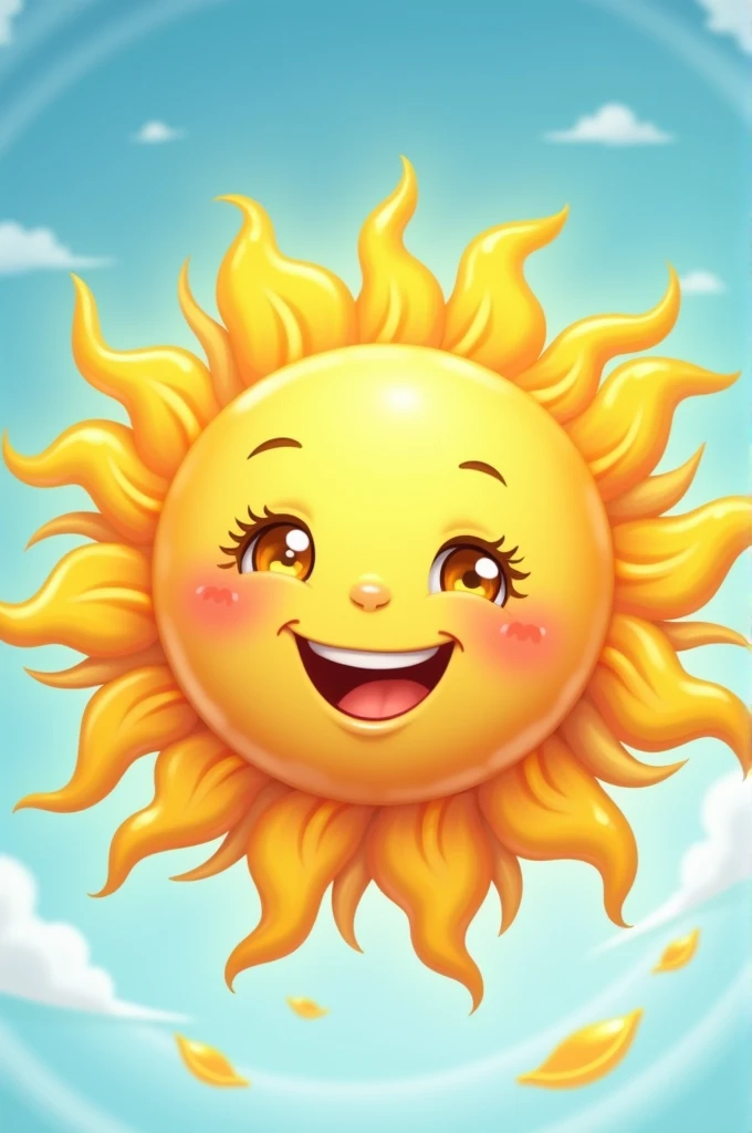 Sun with a smile