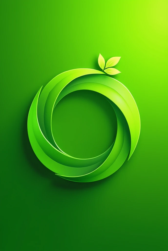 circular logo company fertilizer green background mineral