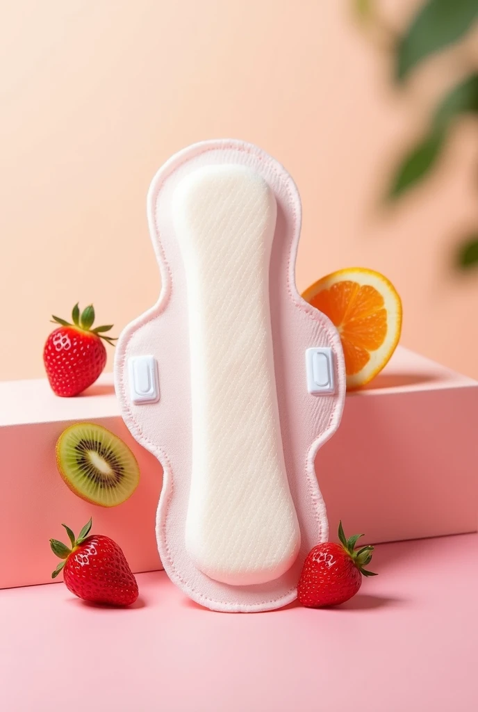 sanitary pad with variety of fruits flavor