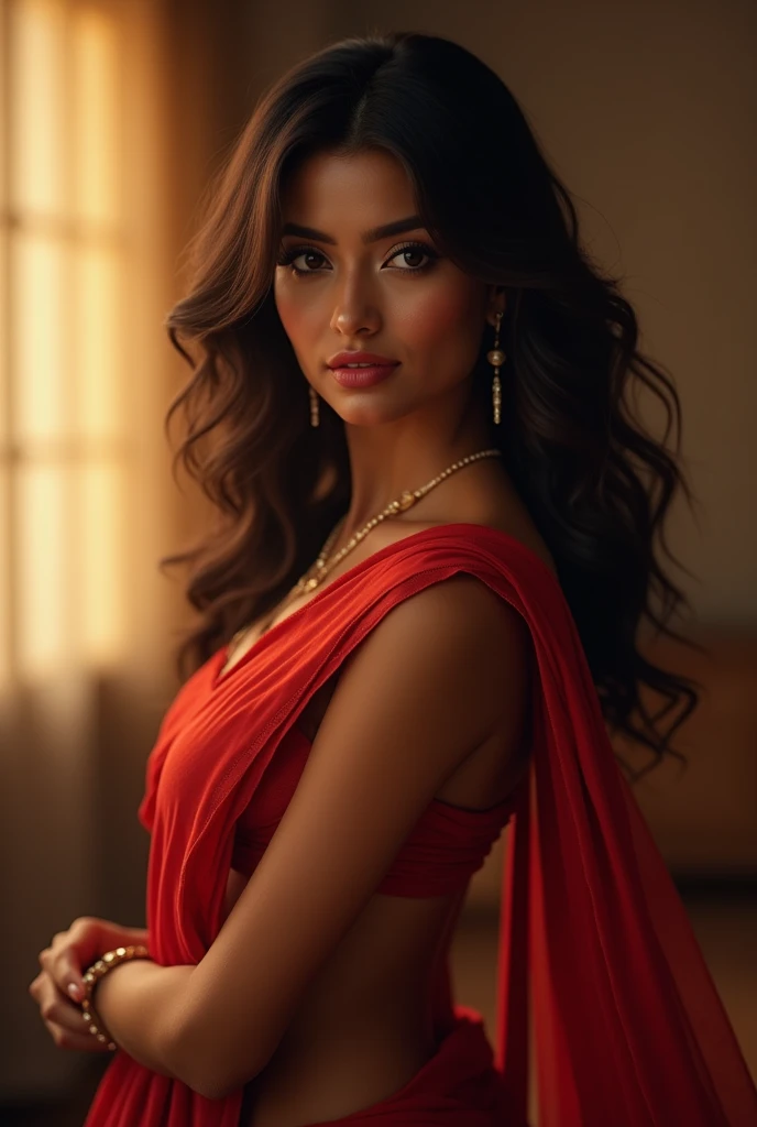 Indian woman housewife looking hot