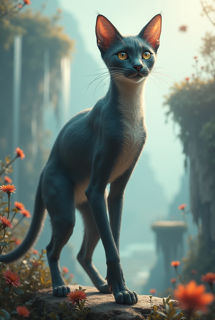 Make a one-legged cat