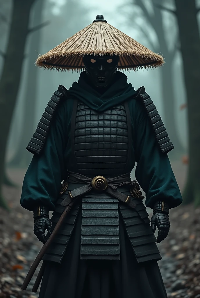 Strawhat Samurai With Only Mask
