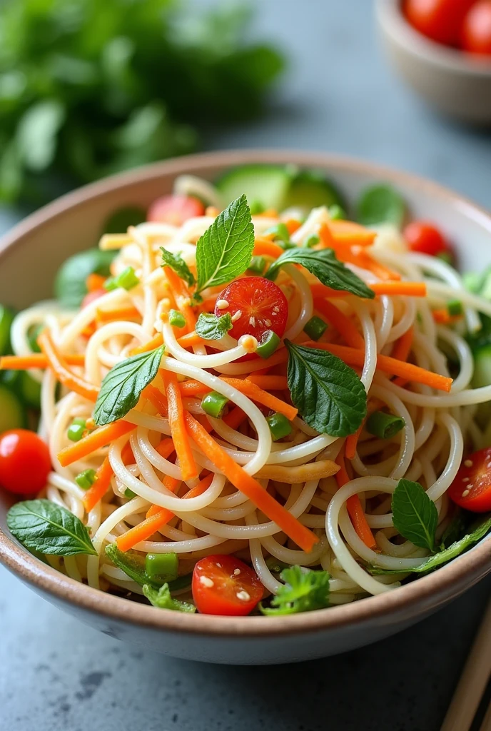 Glass noodle salad
