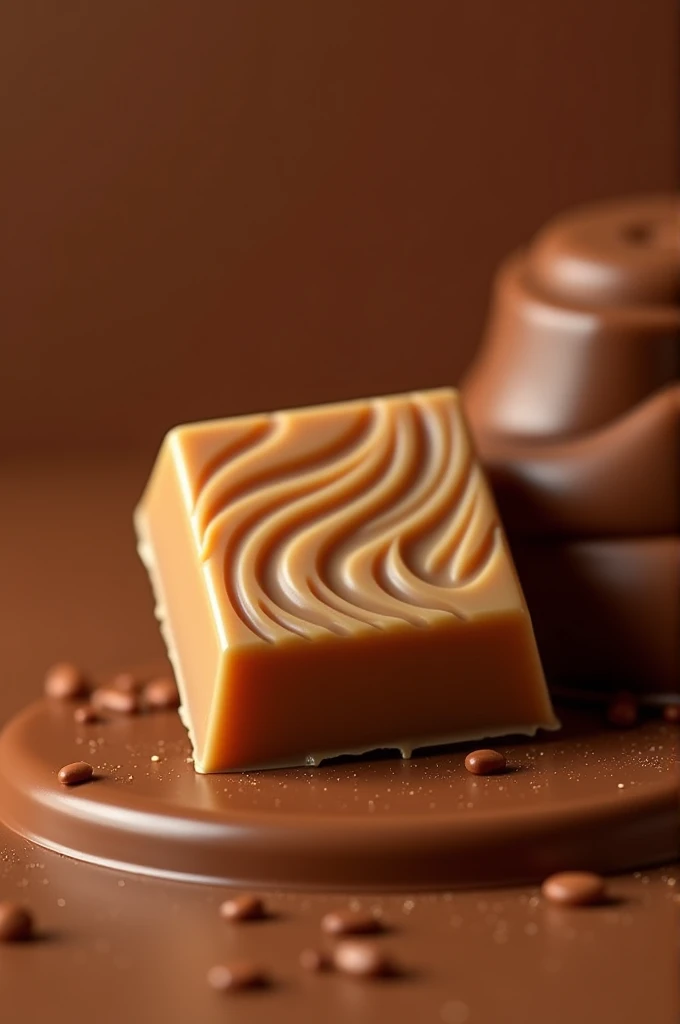 appetizing milk chocolate 