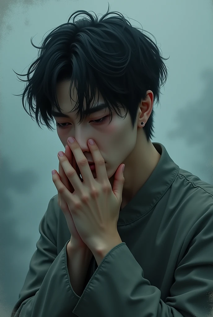Sad Chinese lost love guy