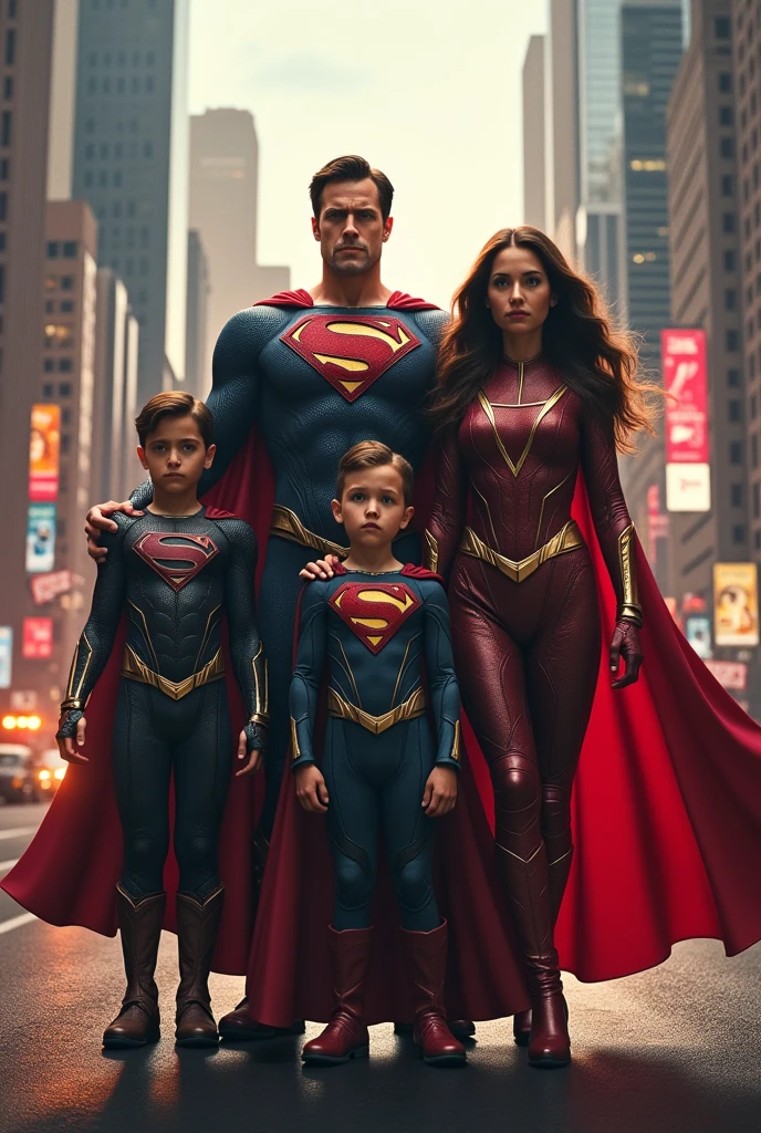 real image of the superhero family movie