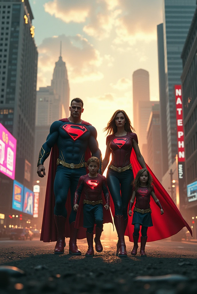 real image of the superhero family movie