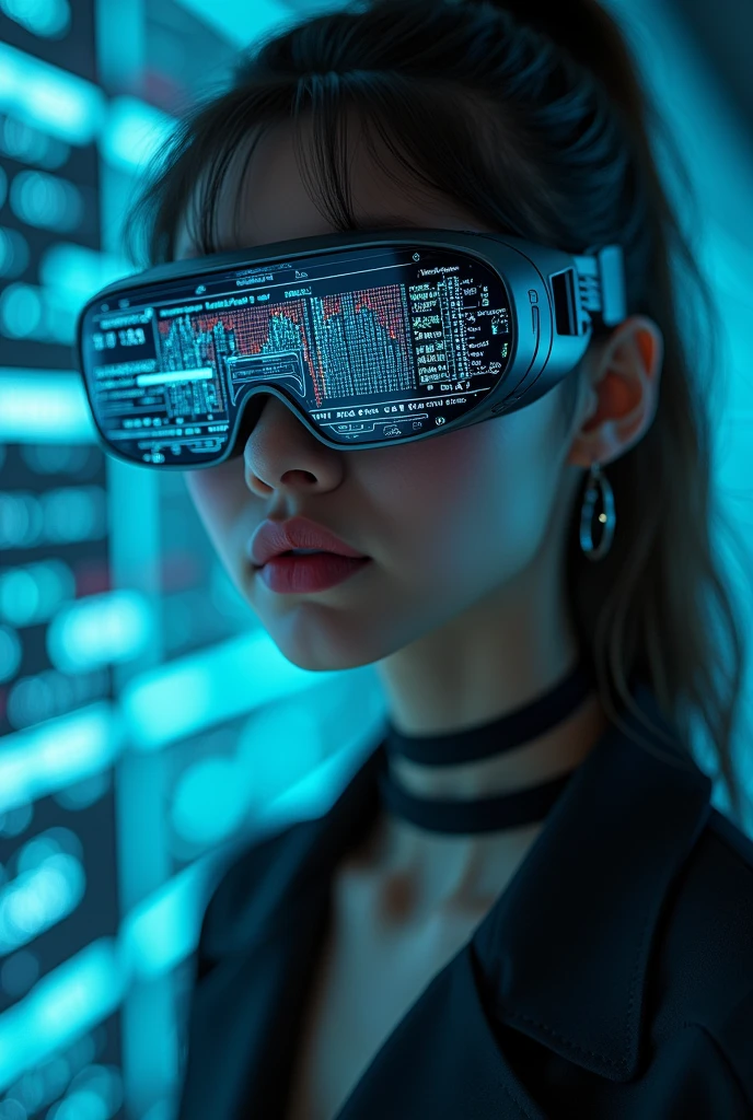 (masterpiece:1.2,excellent quality,Like a mirror,cinematic experience),8K,wallpaper,Ray Tracing,(Miss),Standing,(美しいMiss,Sexy),(Wearing futuristic cyber goggles:2.0,Data displayed on the goggles:2.0,Goggles detailed diagram:2.0),(A face that pays attention to detail,Delicate skin texture,Beautiful Skin),(Looking at the camera),(front),(Close-up of face:2.0),(Server Punch:2.0),(The background is a wall of data:2.0),(Glossy lips:1.5)