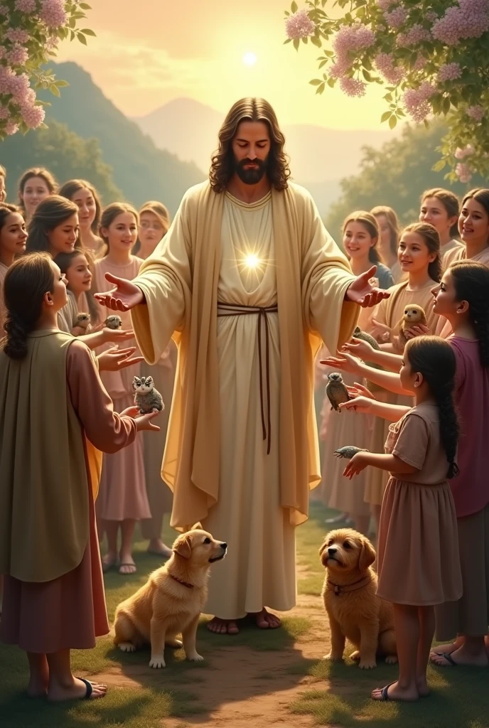 jesus gives pets to people