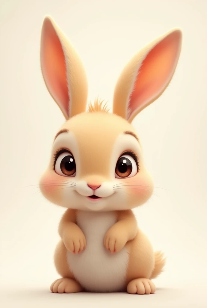 Rabbit cute beige 