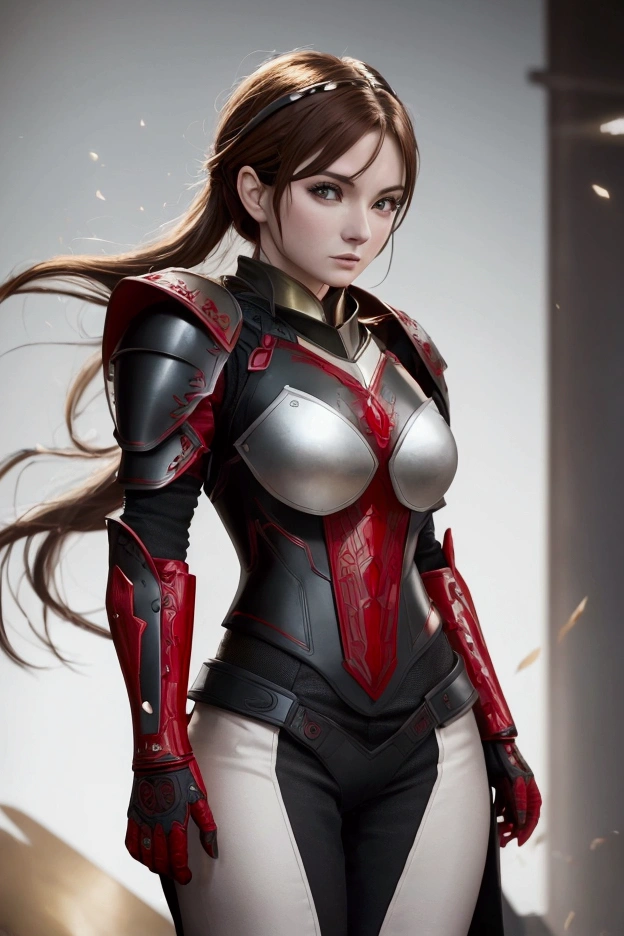 (red and black armor), masterpiece