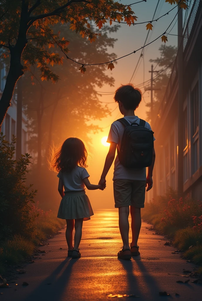 School's first meetings can be magical, can't they? I remember the first time I laid eyes on you, it was like a spark ignited within me. I couldn't help but fall in love with you right then and there. I thought to myself, where have you been all my life? But as time went on, I realized that our school was different from others. Today, all I want to say is that in that first meeting at school, I fell in love with you. It was as simple as that."