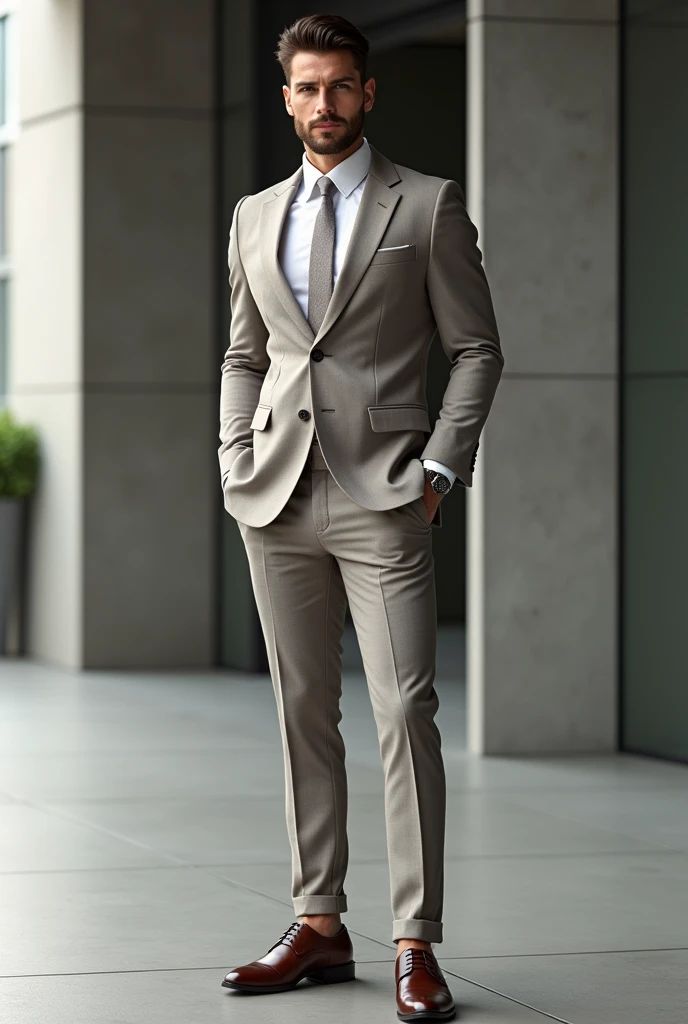 Handsome guy real style