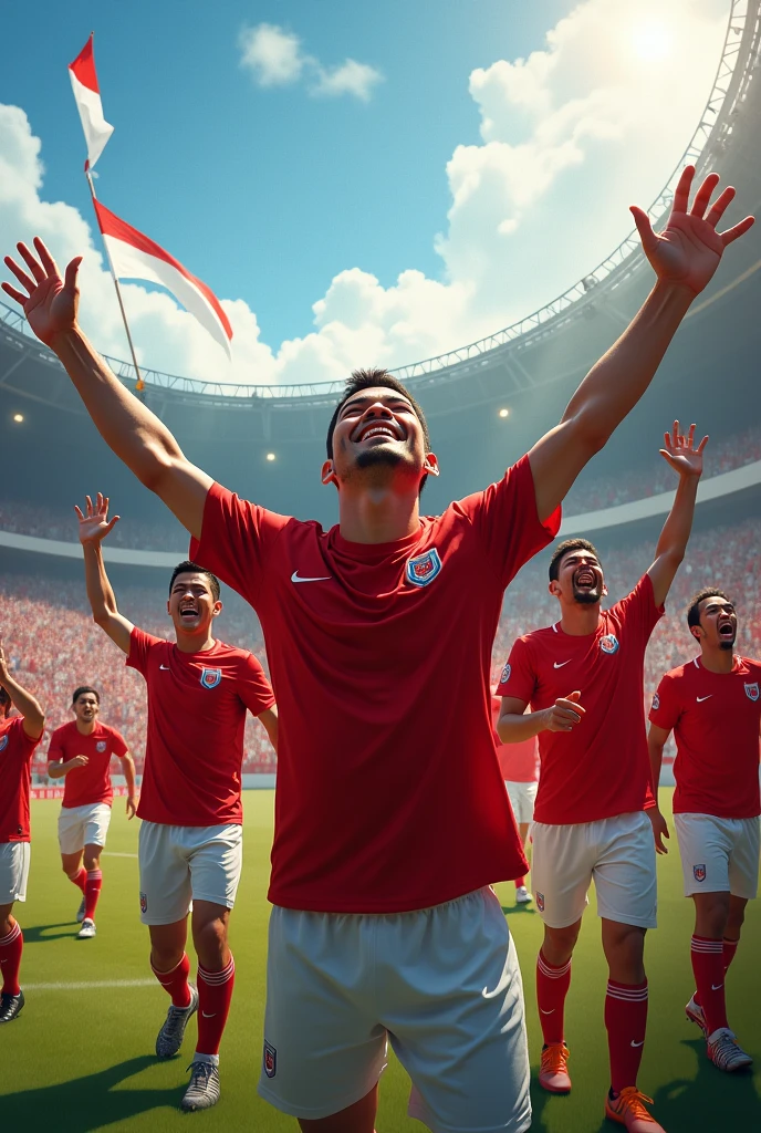 For the Indonesian national team players who are winning the world cup