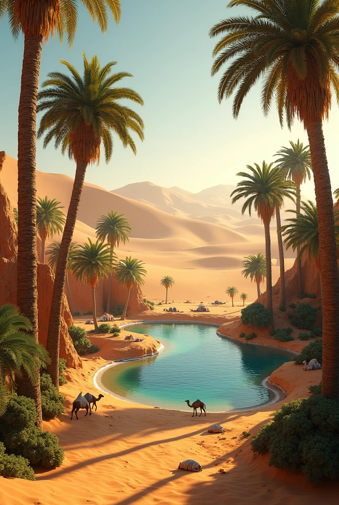 Oasis desert
