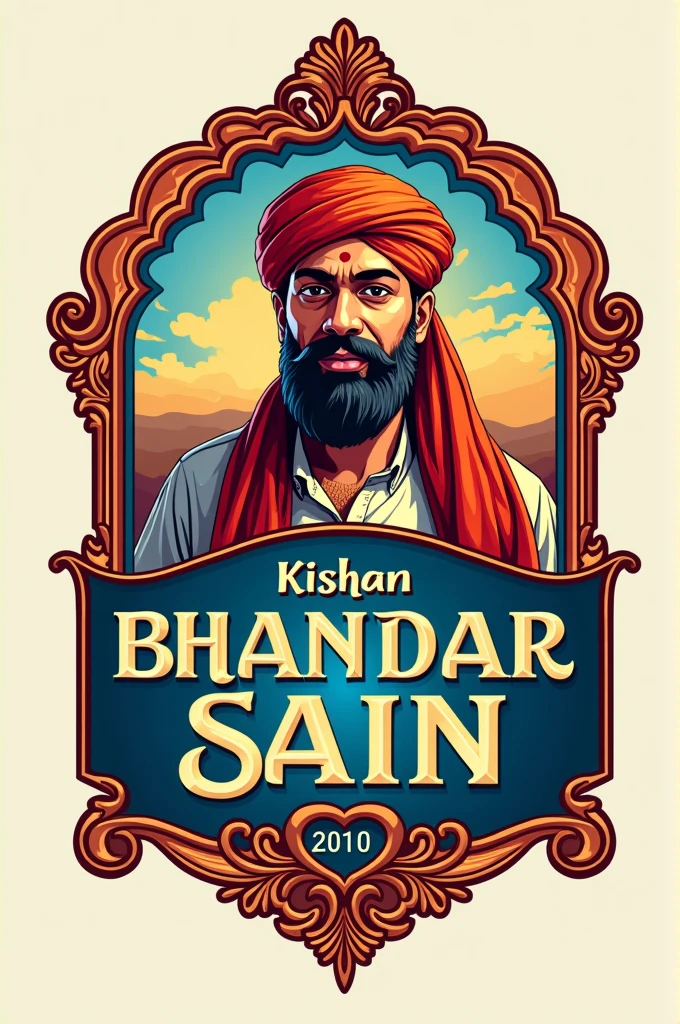 Creator logo, for my sweet of Jodhpur Kishan bhandar sain 2010