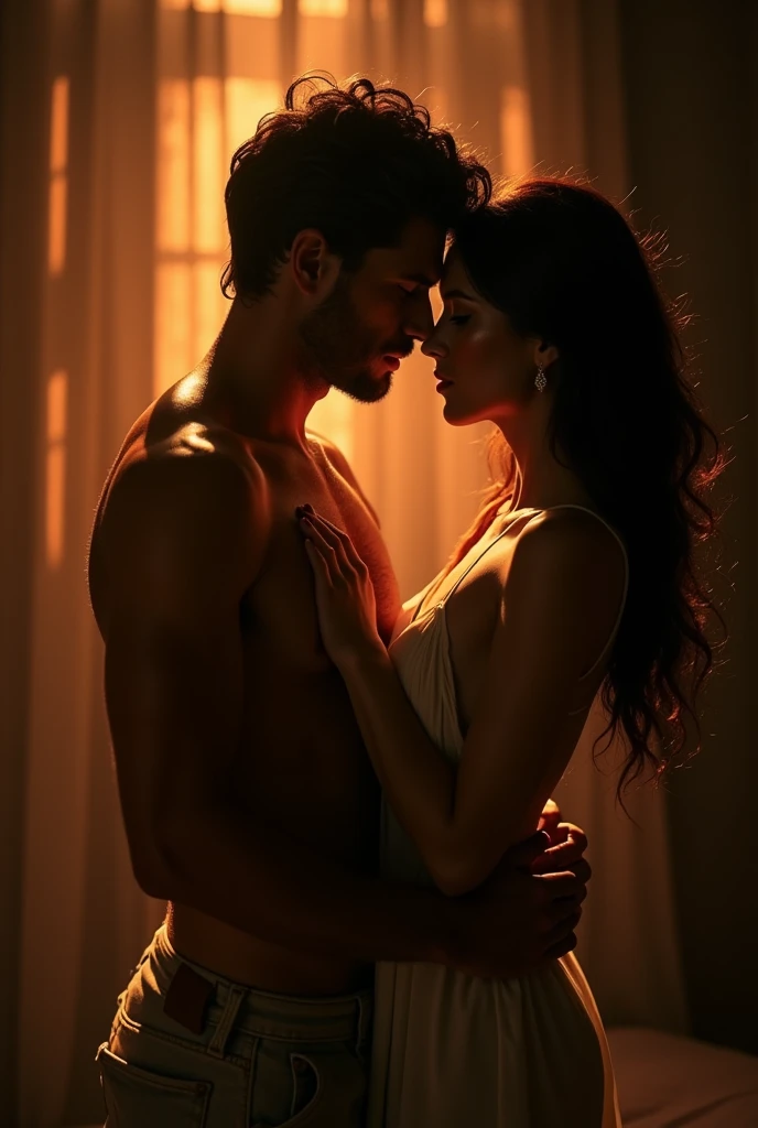 A man and a woman enter to make love