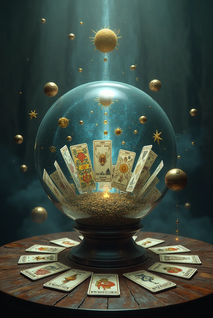 Create a vertical picture, a sphere with tarot cards in the sphere and in different places showing mysterious type creations like sun and mars Venus etc and zodiac signs. Also add some fonts to discuss about your marriage life, business, wealth, health, post marriage issues, before getting married ask to Afzaal Afridi that is the right time and right person to getting married, children, love or any kind of questions