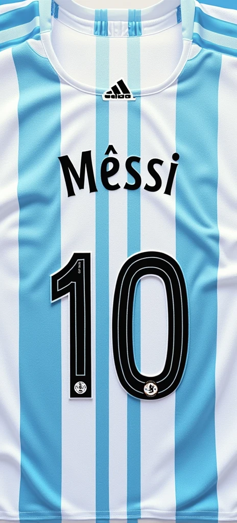 You can edit this image and make it say 1 instead of 10 and say WACHIN instead of MESSI