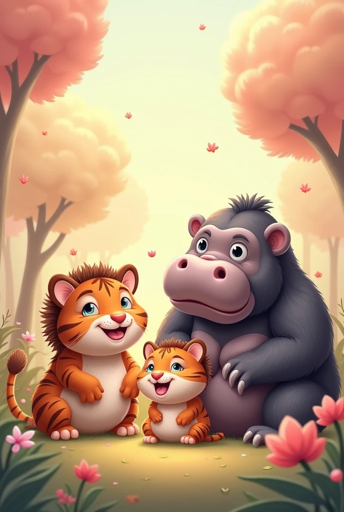 🦔🐅🦛🦍 image in cute way