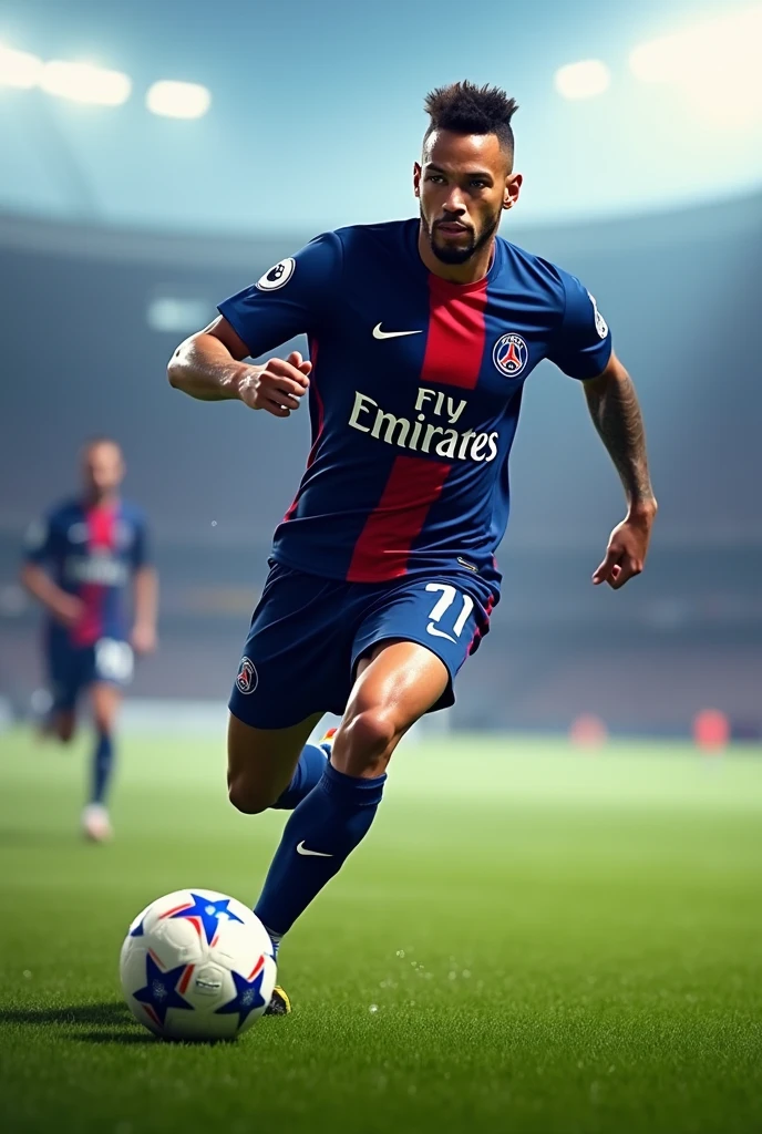 football neymar da silva jr qui court Paris Saint Germain kit 2020

