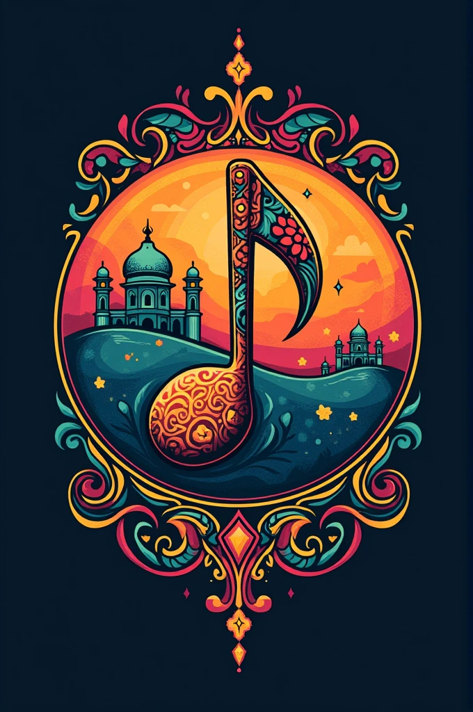 Make a community logo name Music Community Rajasthan