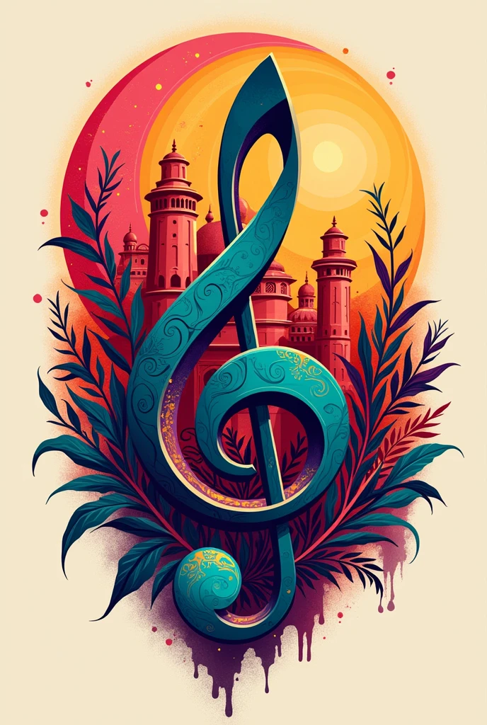 Make a community logo name Music Community Rajasthan 