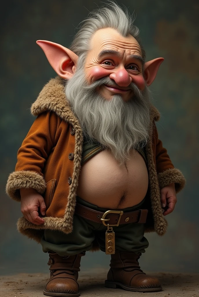 Photo of a dwarf with a huge penis