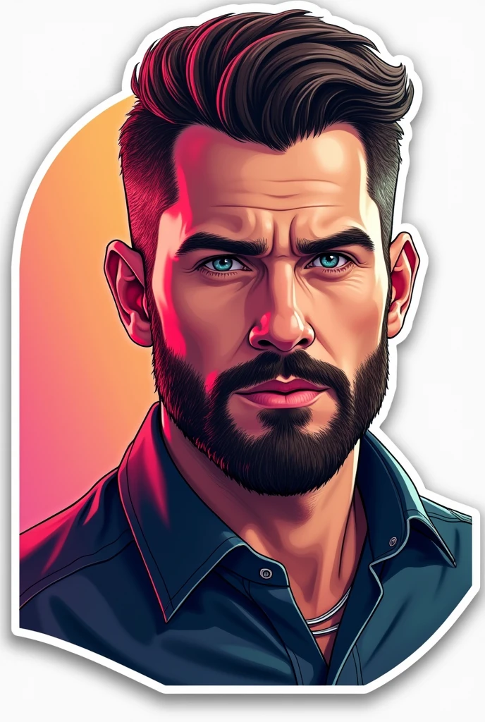 Ian Jepson como sticker