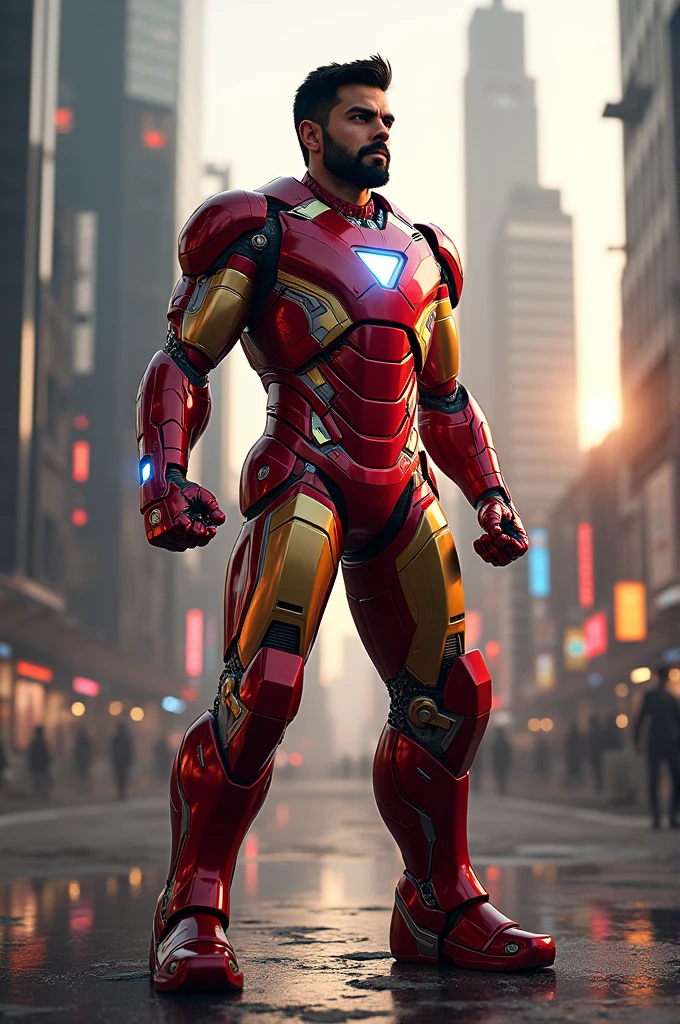 Virat kohli as iron man
