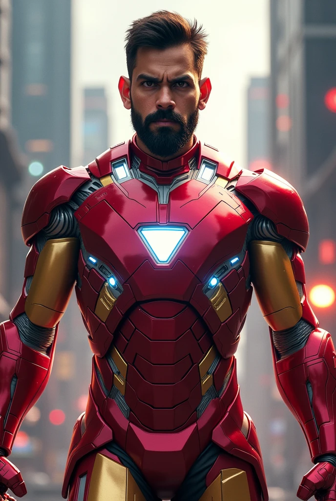Virat kohli as iron man