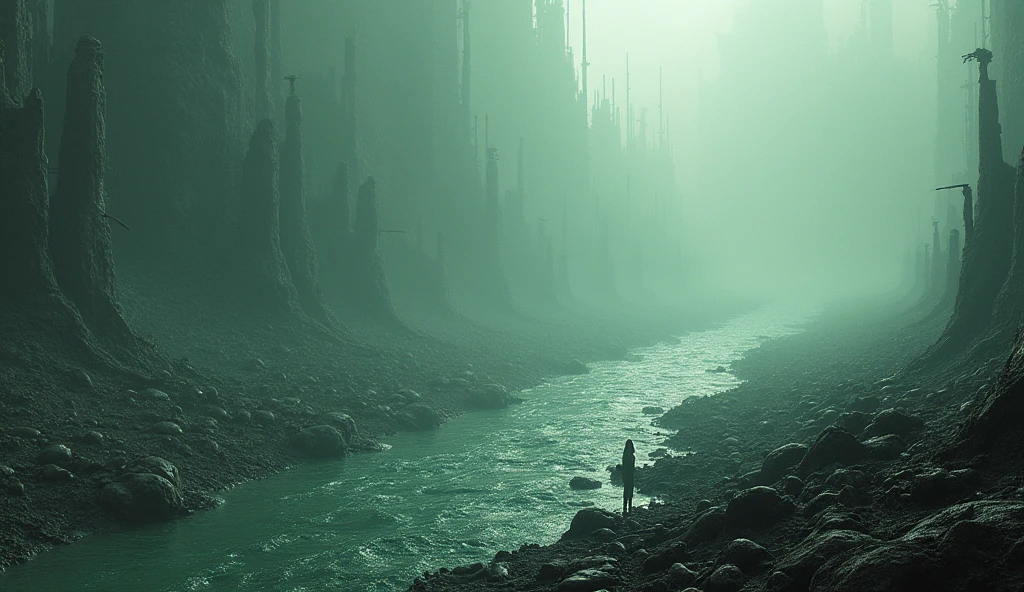 The corpses of hundreds of thousands of warriors beside the sea of ​​saliva