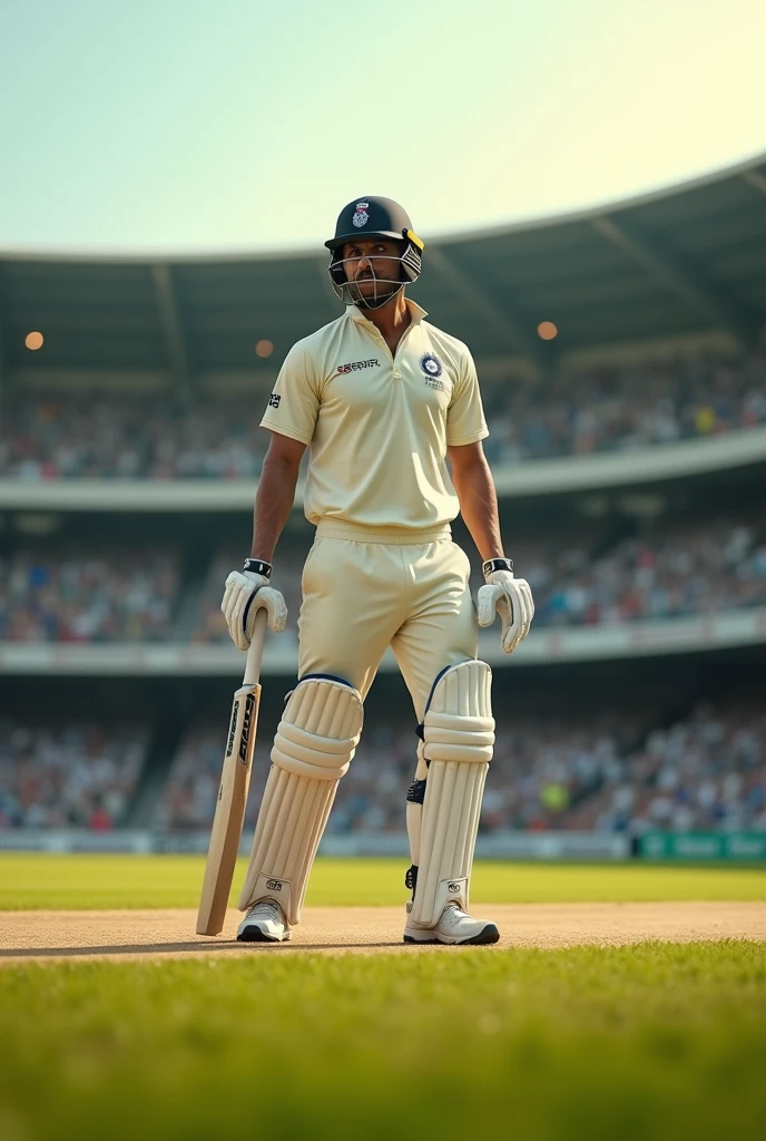 Sharukh khan playing the cricket