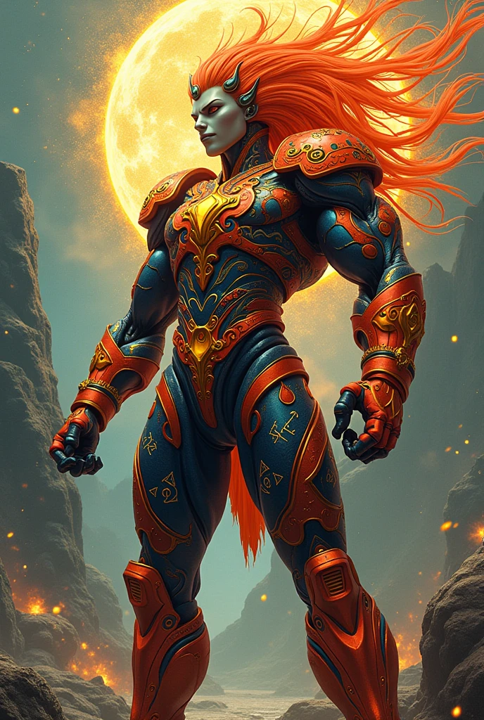Create a jojo stand with these things: He is strong, is japanese and Loves math. He is short and looks like za warudo. It is like DIO BRANDO, IS COLORFUL  AND IS FUNNY
