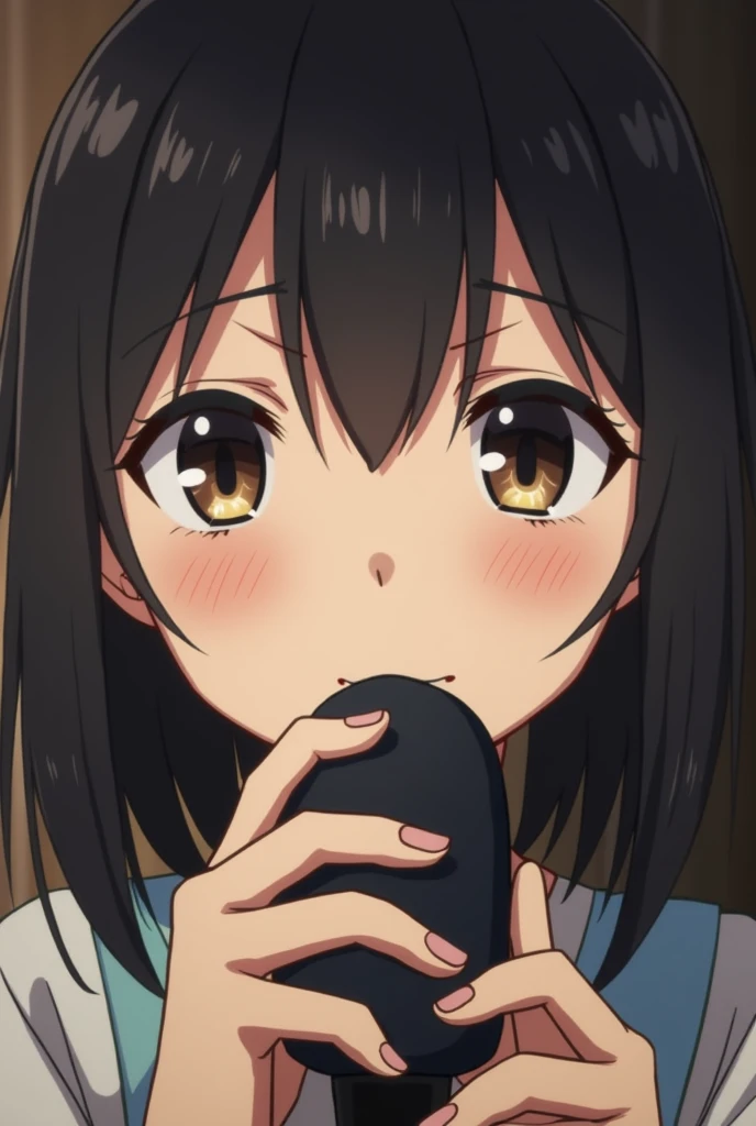 {{{masterpiece}}}, {{{best quality}}}, {{ultra-detailed}}, {illustration}, {{an extremely delicate and beautiful}}, (beautiful detailed eyes:1.6), extremely detailed face, 16k, visual anime de uma jovem mulher, extremamente bonito rosto de anime, anime melhor garota,(High resolution eyes, Beautiful eyes, Light in the eyes), anime face, NSFW, Megumin(konosuba), megumindef, cute face, short hair, black hair, sidelocks, red eyes, medium breasts, BREAK, NSFW, 1boy, 1penis, deepthroat,(fellatio:1.5), girl eating penis, face stained, sucking penis, face focus, cum on hair, pov crotch
