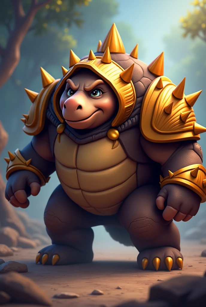 YouTube thumbnail of League of Legends champion Rammus that looks like the character in the game
