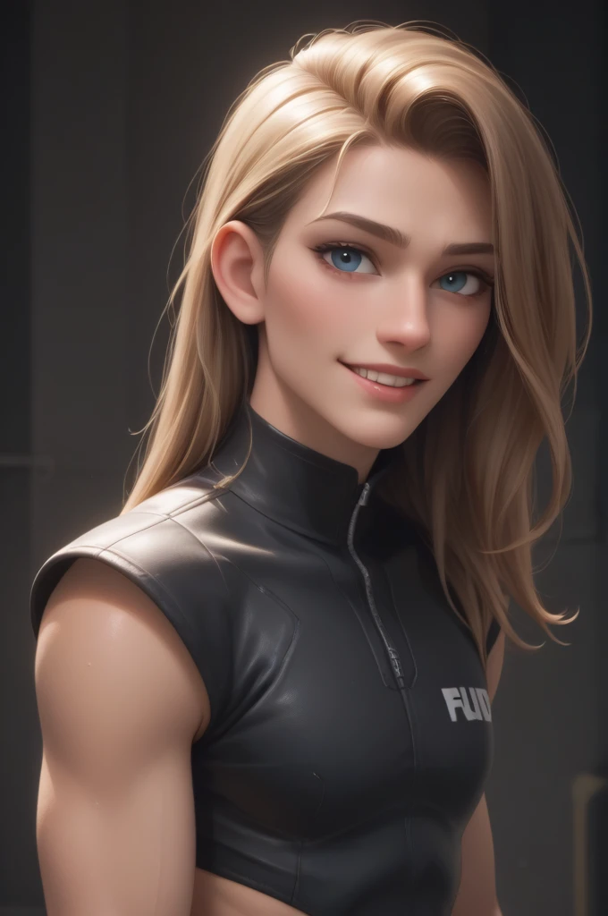 Future Man, Beauty, high quality, solo, smile, 