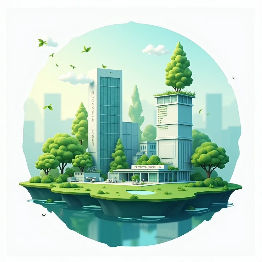 Company Name: GreenTech Innovations Business Contents: Environmental Technology and Renewable Energy Theme Color: green (#00A86B) and blue (#0073E6)