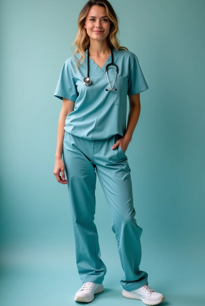 nurse、nurse、woman、photograph、Healthy body shape:長時間の勤務や体力を要する仕事をこなすためのHealthy body shapeや体力が求められます。
Comfortable and functional clothing:スクラブやnurseユニフォーム、Comfortable footwear(Sneakers and closed-toe shoes)Wearing。
Hand Hygiene:Frequent hand washing and sanitizing、Clean hands are a feature。
Leg strength and endurance:Work requires long periods of standing or walking、Strong legs and hips。
