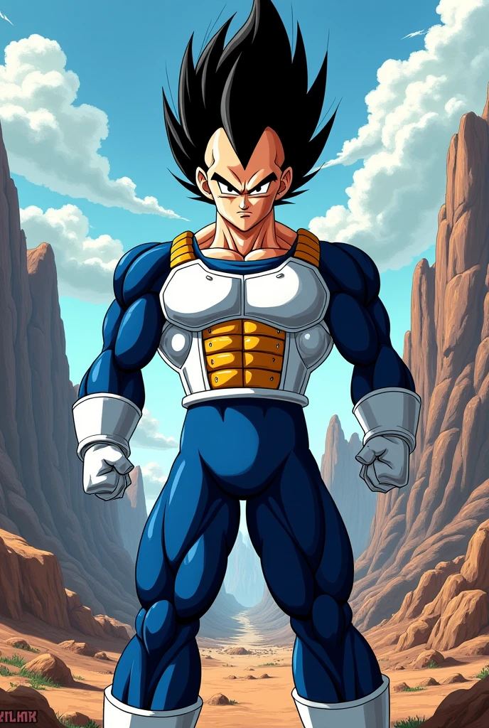 Vegeta from dragon ball z