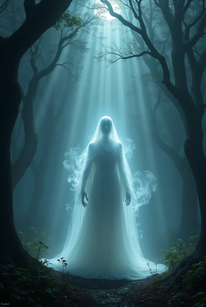 Ghost in the forest