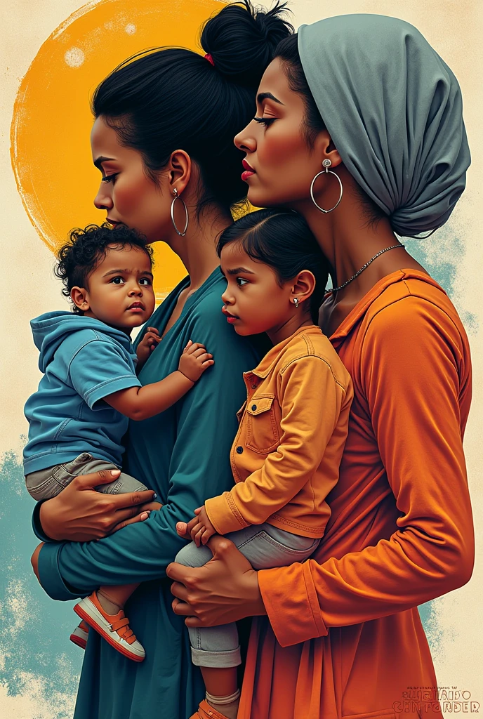 Create a poster, that one wonders if there are mothers who are students at the Javeriana University and what happens to them. The idea of the poster is to draw attention so that this population of university student mothers comes to light and speaks. The idea is to promote research on them., to investigate their different roles as a student, mother and worker, In addition to their support networks and how the university expresses itself with this population, it recognizes them?
helps them?
The poster has to be revolutionary rebel