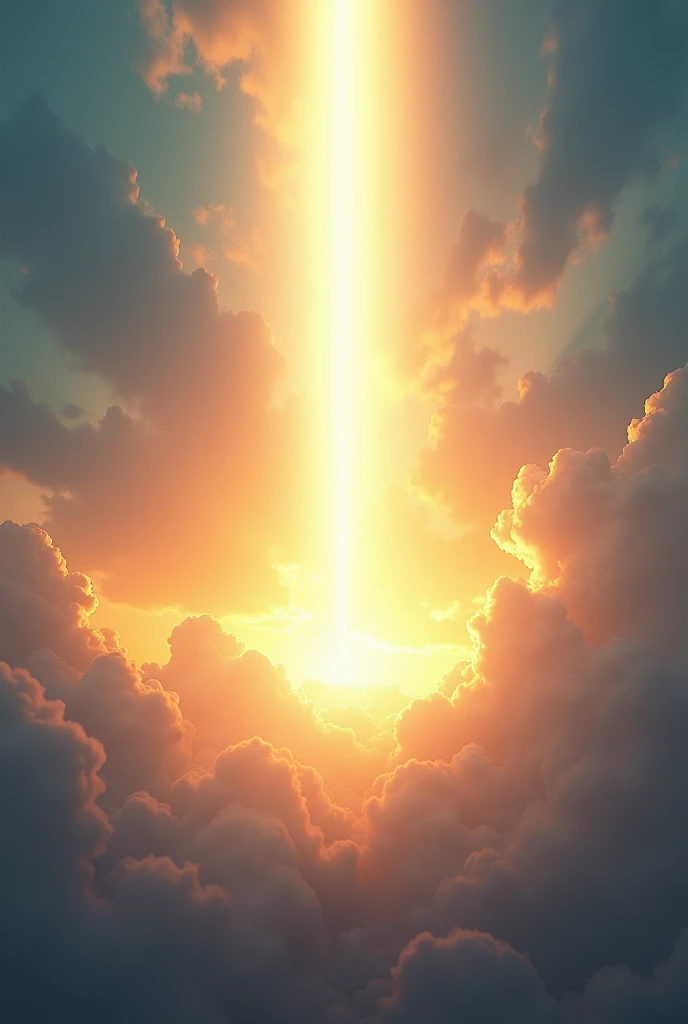 Light from above the sky