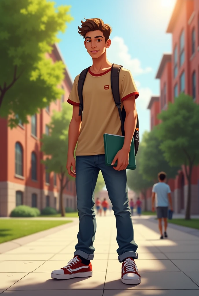 18 year college young boy