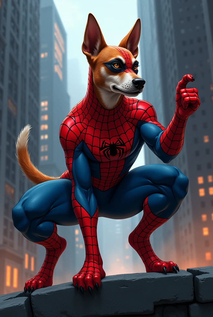 dog spiderman