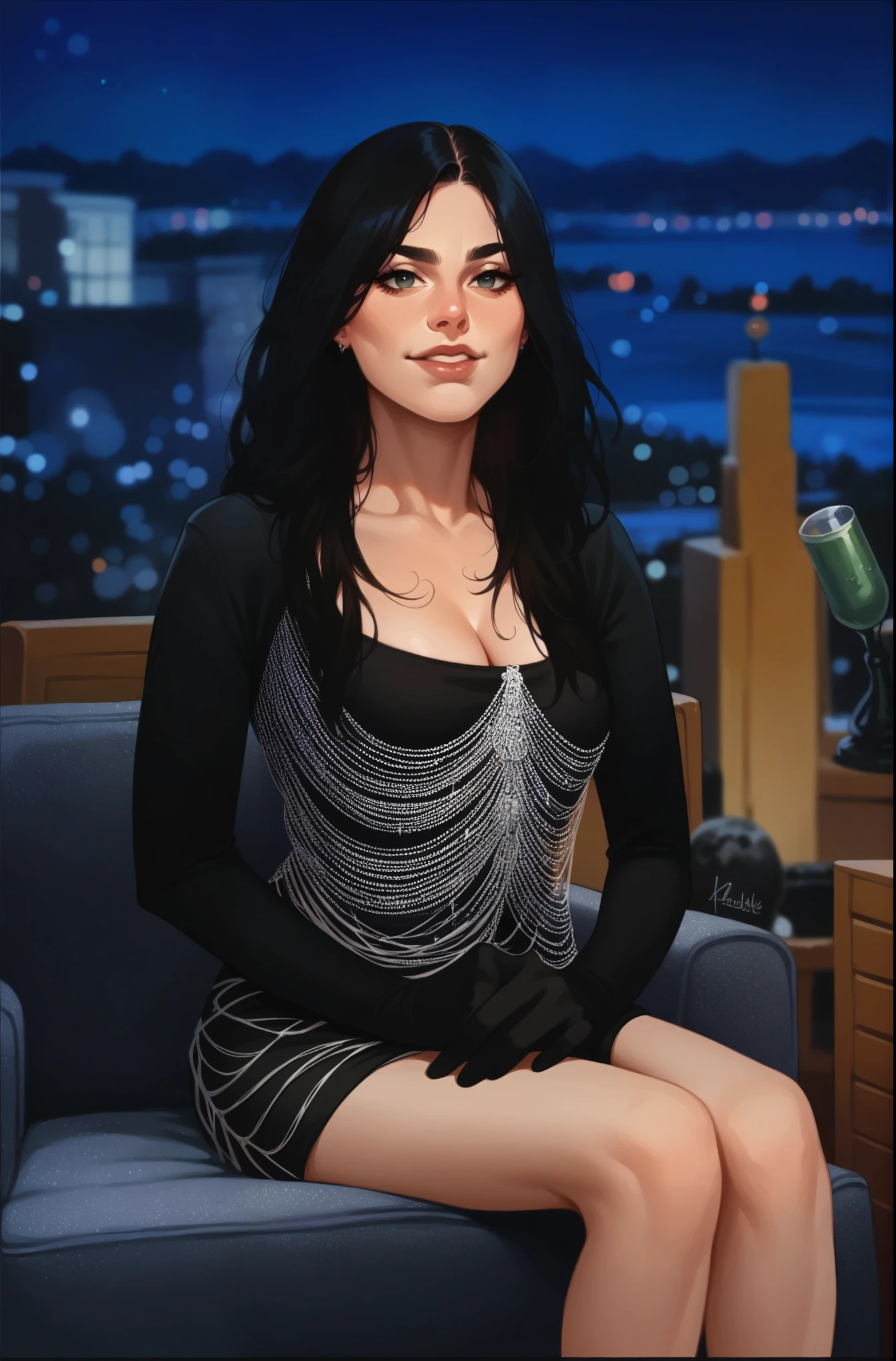 A sexy woman