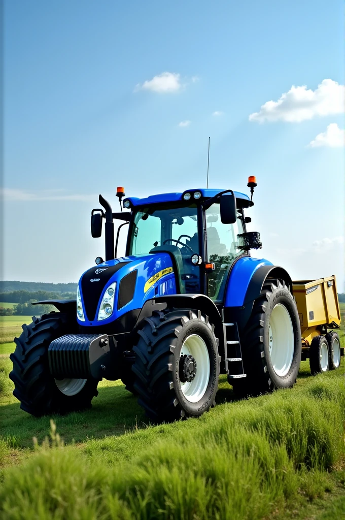 10 new holland tractor in blue 